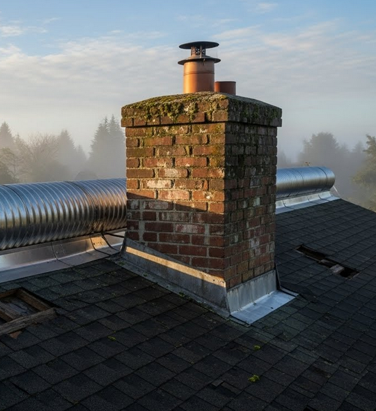 Tubage de cheminée, Attigny